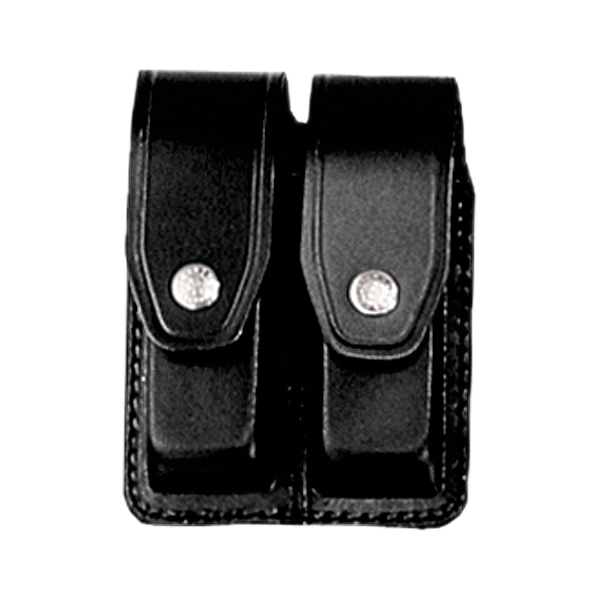 DOBLE PORTA-CARGADOR CUERO VEGA</br>Leather double magazine case