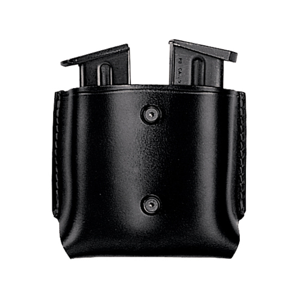 DOBLE PORTA-CARGADOR CUERO VEGA</br>LEATHER DOUBLE OPEN MAGANIZE CASE