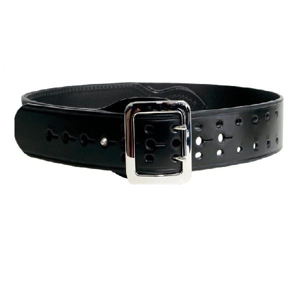 CINTURON CUERO 5 CM. VEGA T.</br>LEATHER BELT 3 HOLES W/2 HOOKS BUCKLE