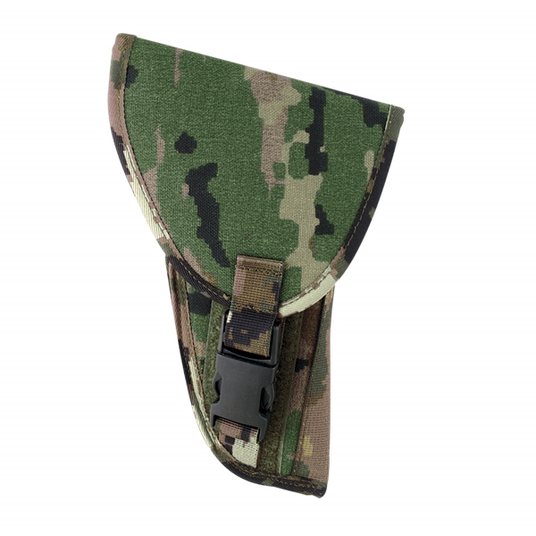 FUNDA PISTOLA CINTURON PIXELADO CON TAPA</br>