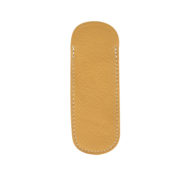FUNDA NAVAJA CUERO FLOR</br>TOP GRAIN LEATHER POUCH