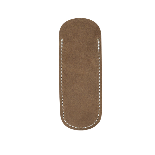 FUNDA NAVAJA CUERO FLOR</br>TOP GRAIN LEATHER POUCH