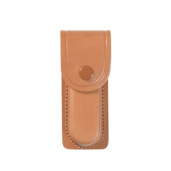 FUNDA NAVAJA VAQUETILLA MOLDEADA</br>POCKET KNIFE POUCH IN MOULDED COWHIDE