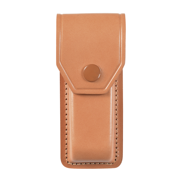 FUNDA NAVAJA VAQUETILLA MOLDEADA</br>POCKET KNIFE POUCH IN MOULDED COWHIDE