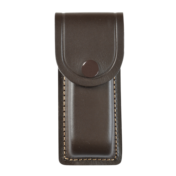 FUNDA NAVAJA VAQUETILLA MOLDEADA</br>POCKET KNIFE POUCH IN MOULDED COWHIDE