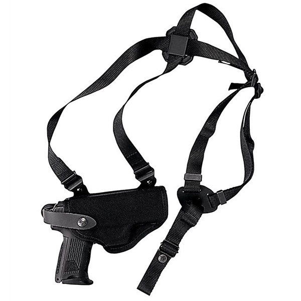 FUNDA CORD. MOLD. VEGA</br>Horizontal shoulder and belt holster