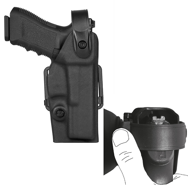 FUNDA VEGA POLIMERO MOLDEADO</br>'UNDER JACKET'Thermo molding polymer holster.